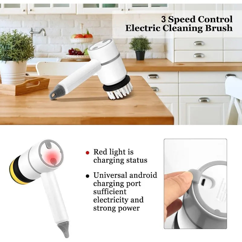 Effortless Clean Electric Scrubber™