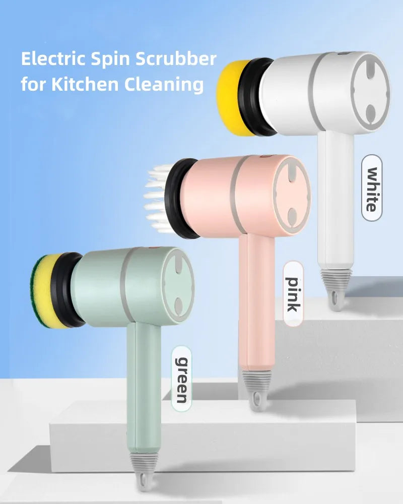 Effortless Clean Electric Scrubber™