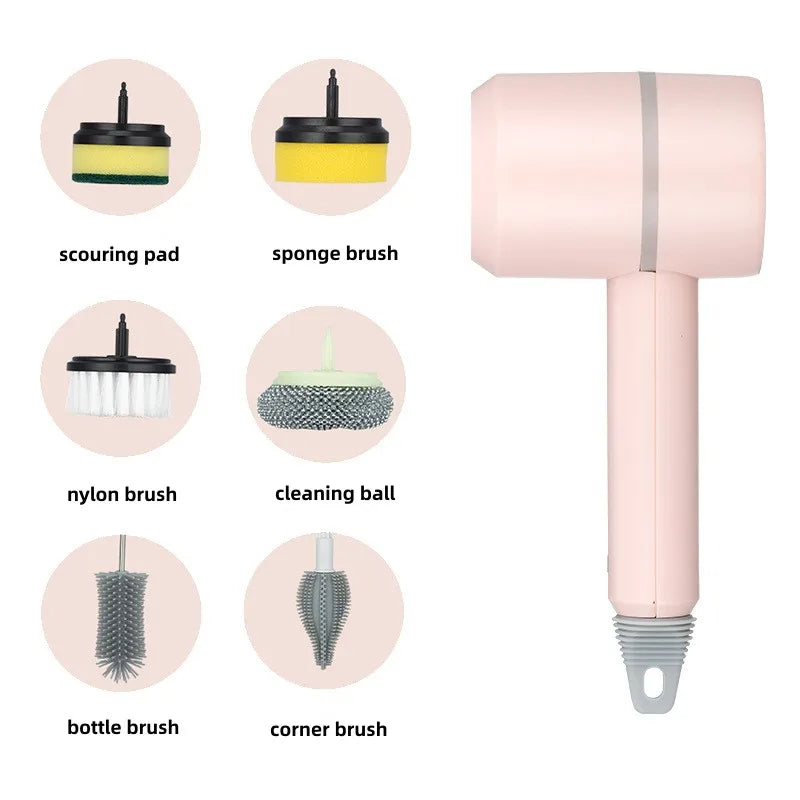 Effortless Clean Electric Scrubber™
