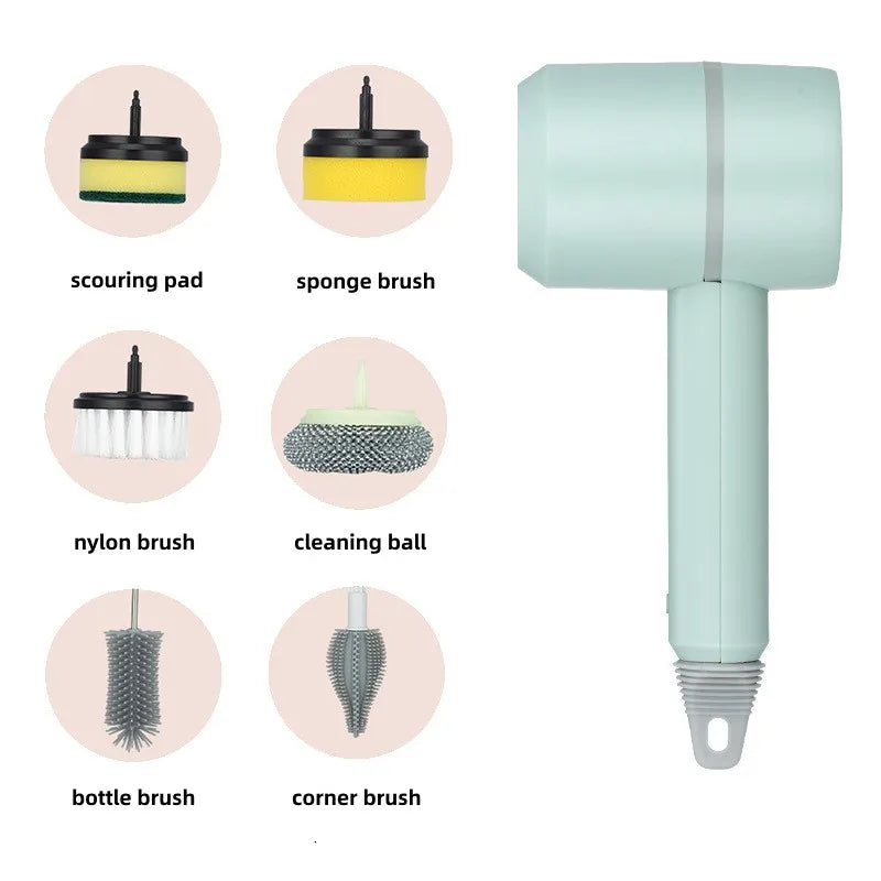 Effortless Clean Electric Scrubber™