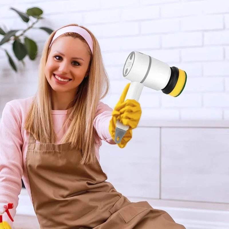 Effortless Clean Electric Scrubber™